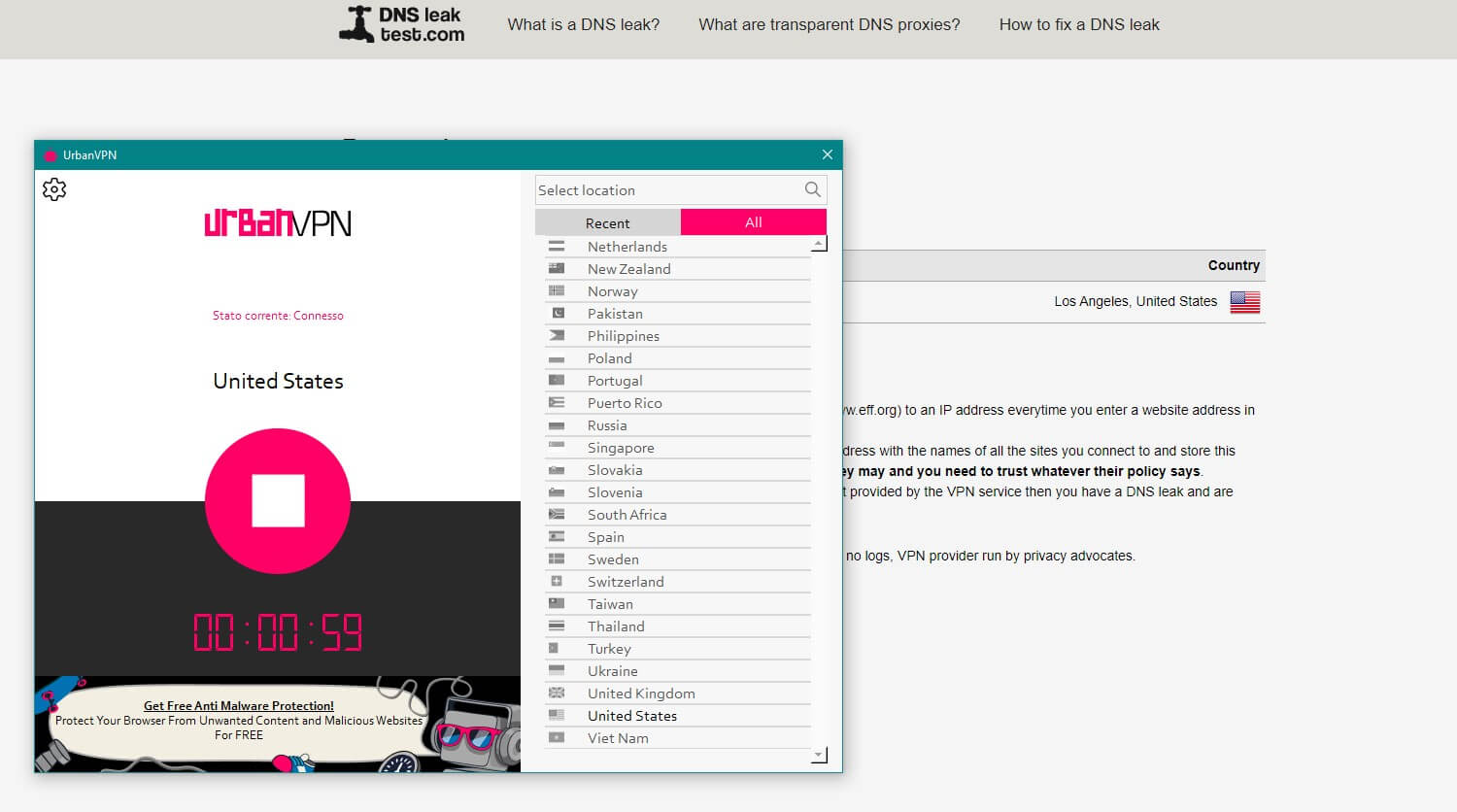 Urbanvpn Dnsleak