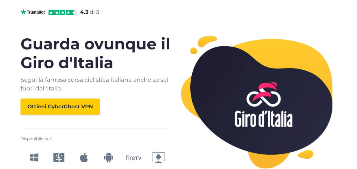 Cyberghost Giro Italia