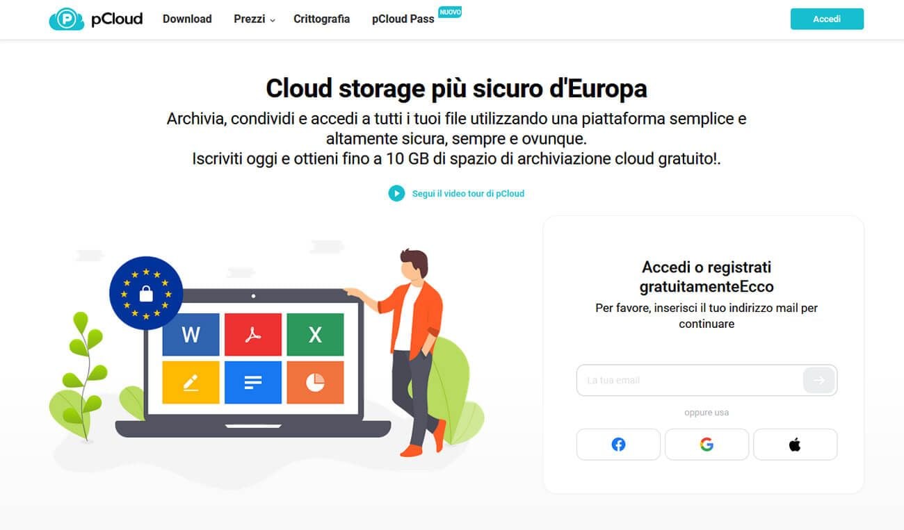 Pcloud Servizi Cloud Storage