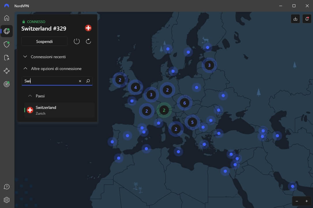 Nordvpn Server Svizzera