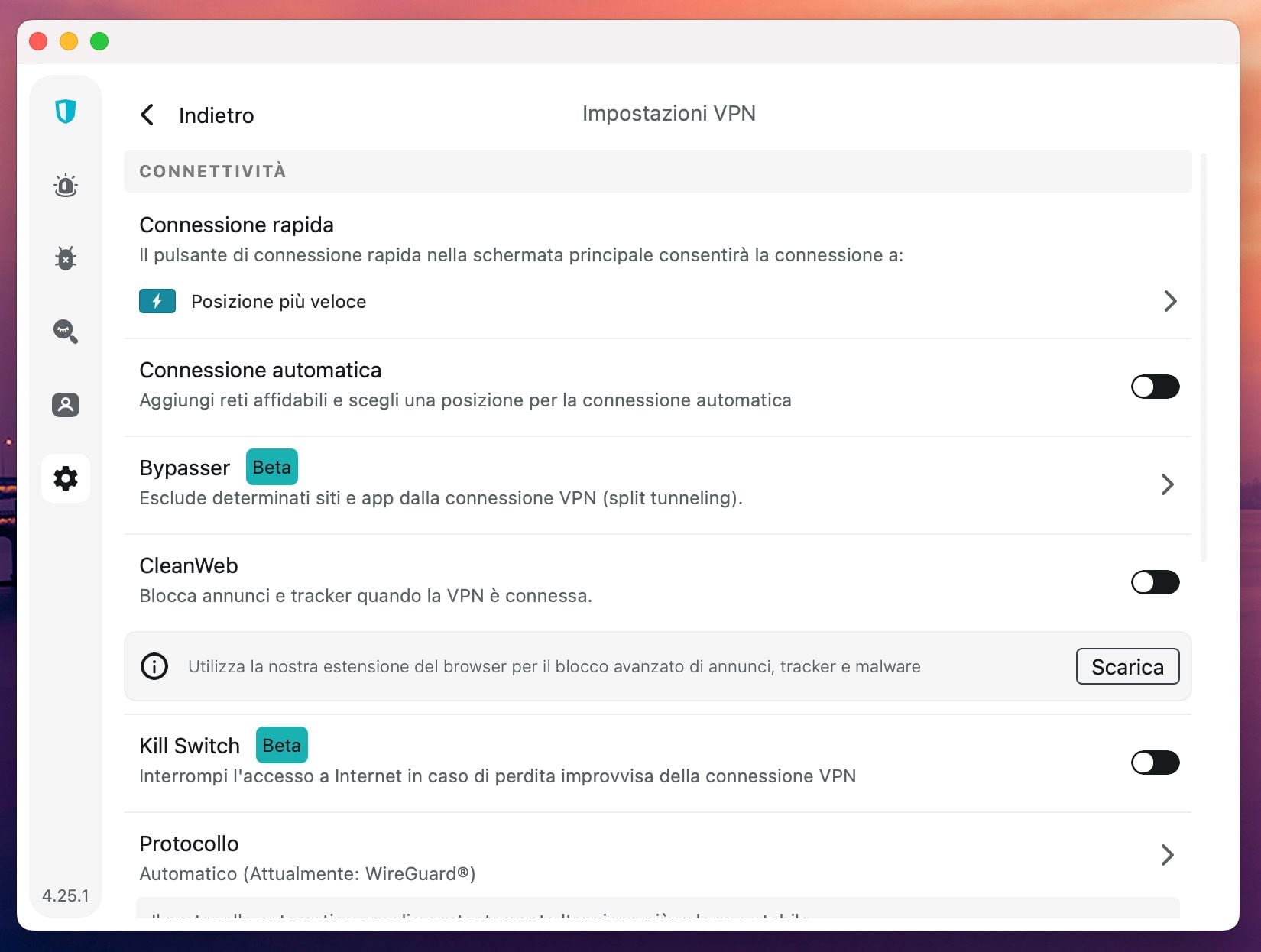 Impostazioni Surfshark Vpn