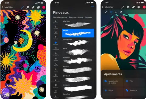 Télécharger Procreate Pocket pour Web, iOS - Telecharger.com