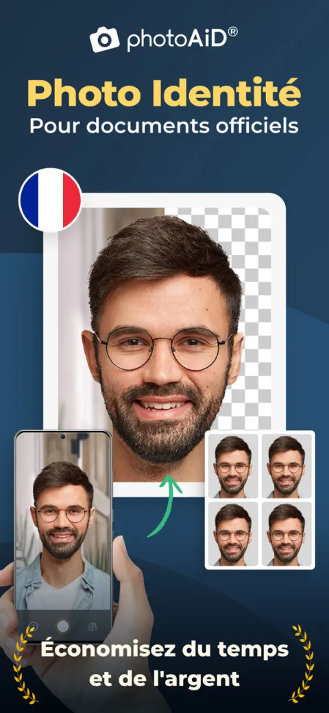 Télécharger Photo d’identité française - PhotoAID pour Web, iOS ...