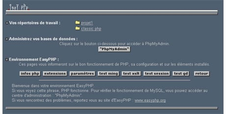 Télécharger EasyPHP DevServer pour Windows, Web - Telecharger.com