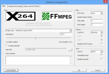 Télécharger Le codec vidéo x264 pour Windows, Web - Telecharger.com