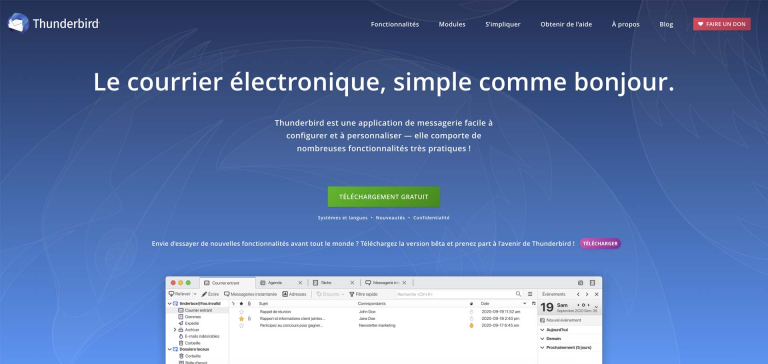 Télécharger Mozilla Thunderbird pour Windows, Mac, Web, Android, Linux ...