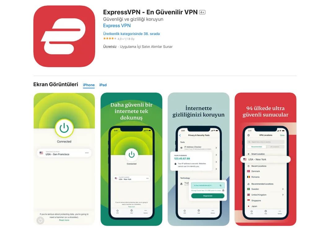 ExpressVPN Apple Store Mac