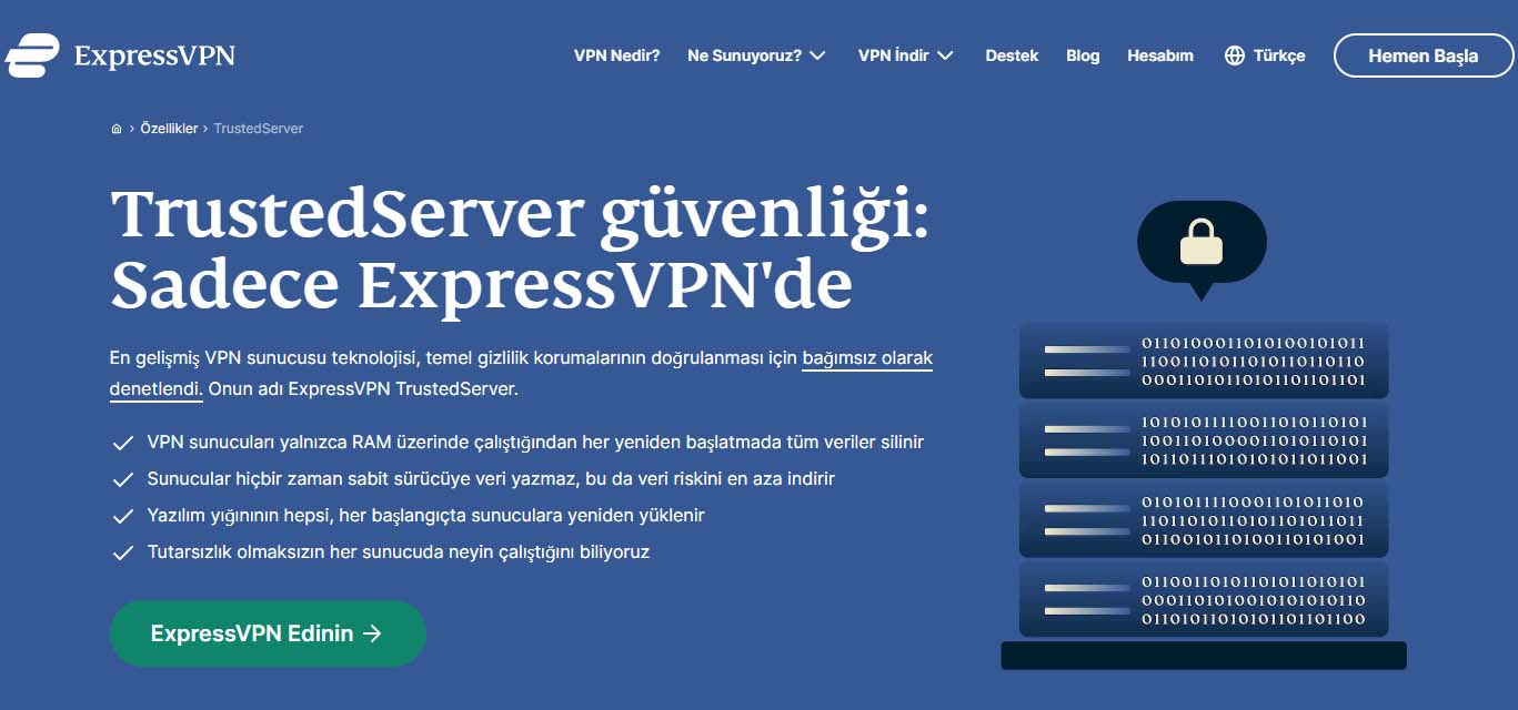 ExpressVPN TrustedServer