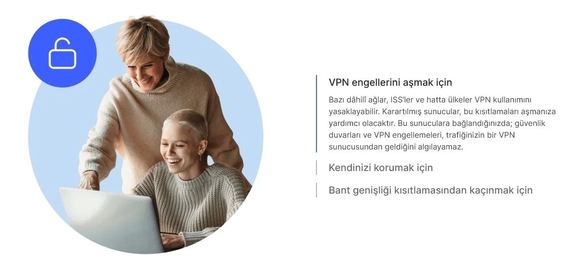 NordVPN Karartılmış Sunucular