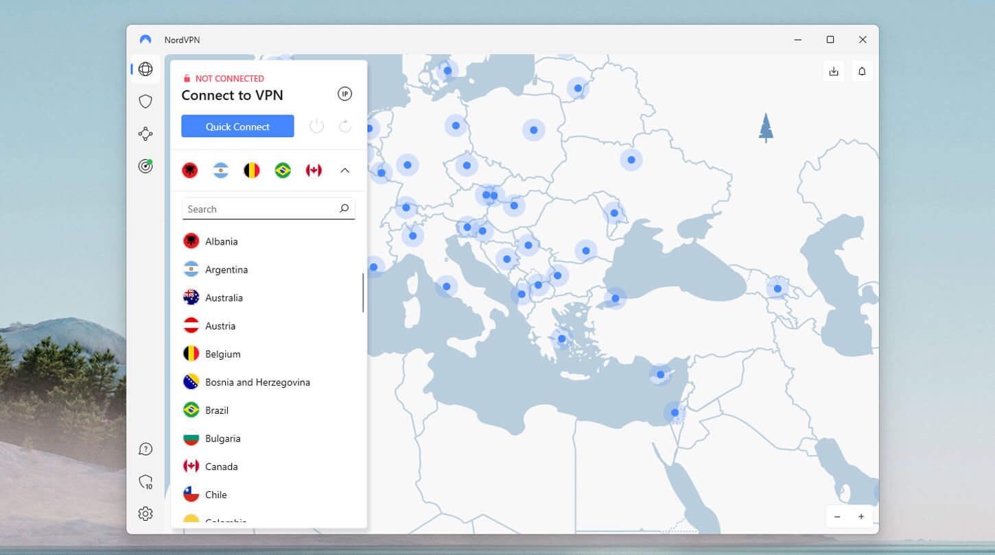 NordVPN Windows 1