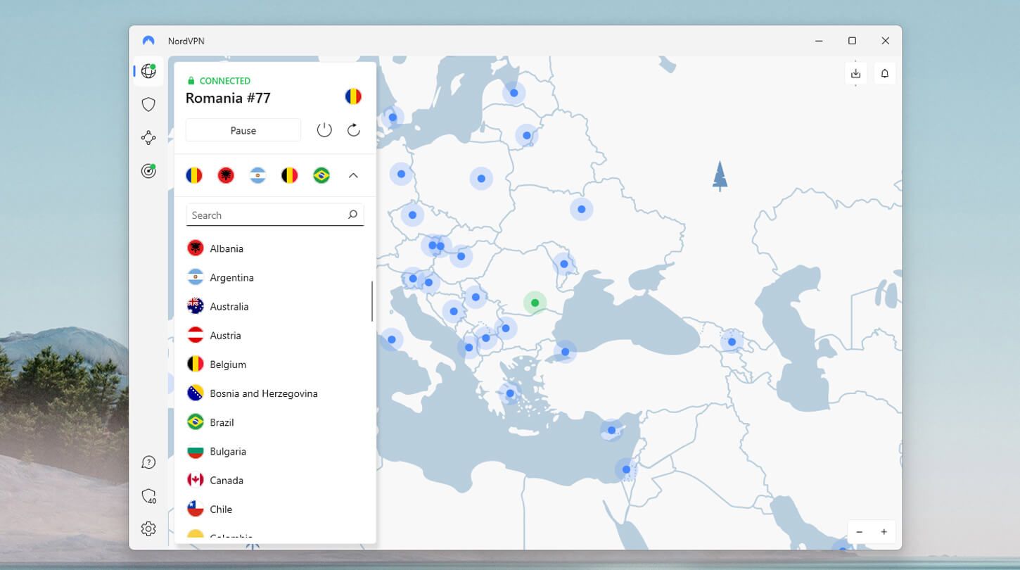 NordVPN Windows 2