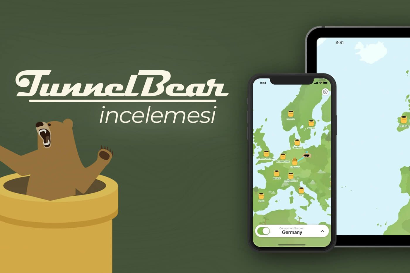 TunnelBear incelemesi