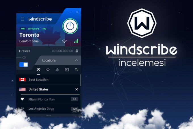 Windscribe VPN İncelemesi: Ücretsiz Ama Güvenli mi?