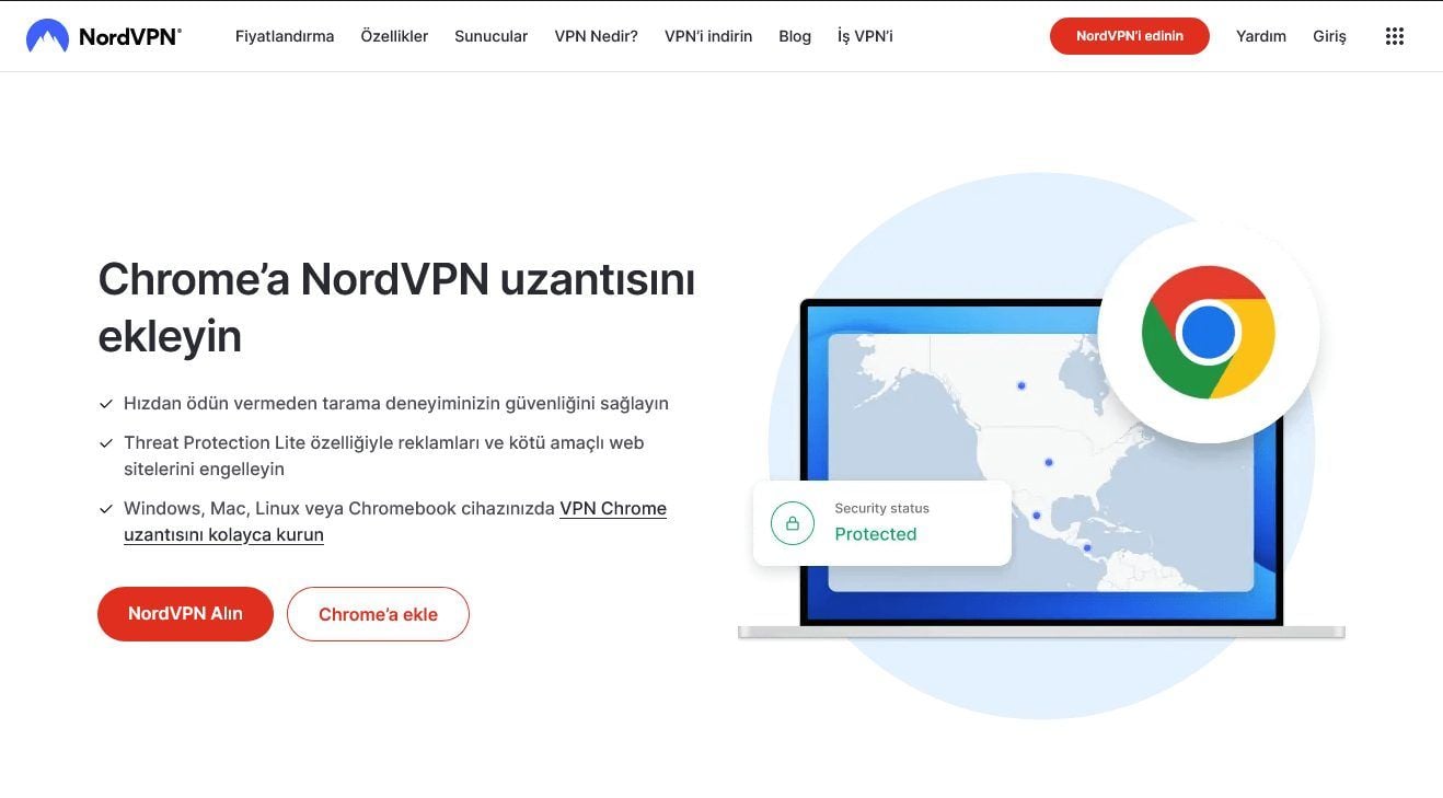 NordVPN Chrome