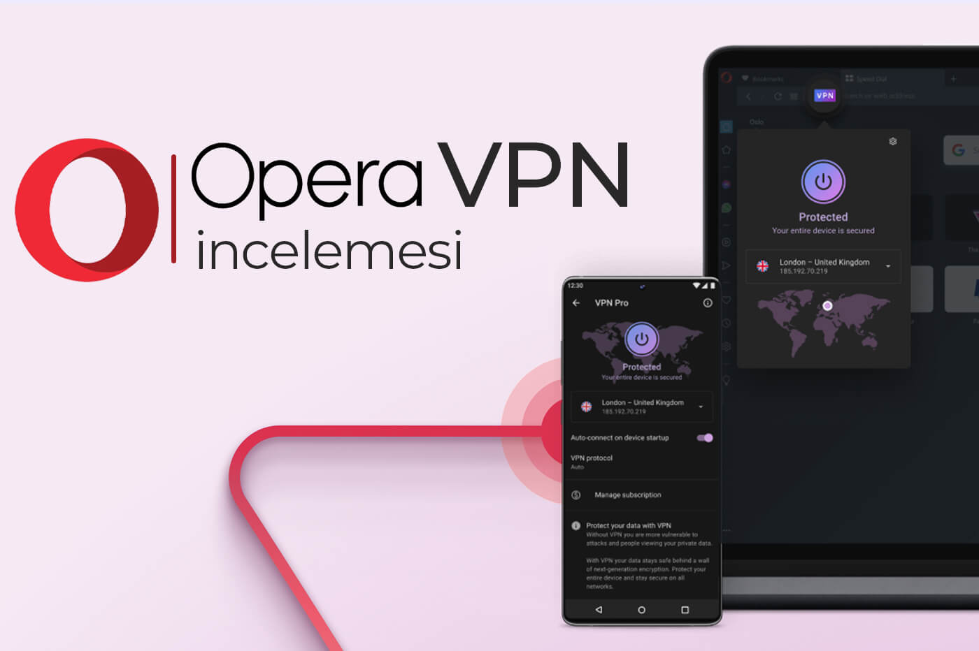 Opera VPN incelemesi
