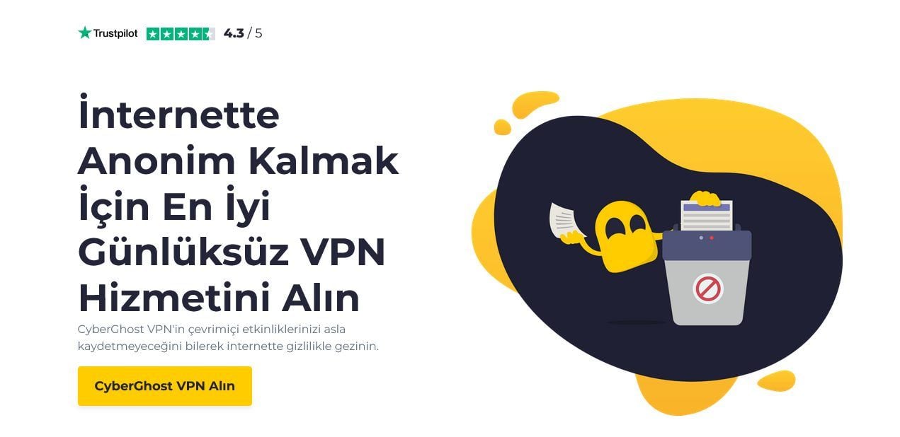 CyberGhost kayıt tutmama politikası