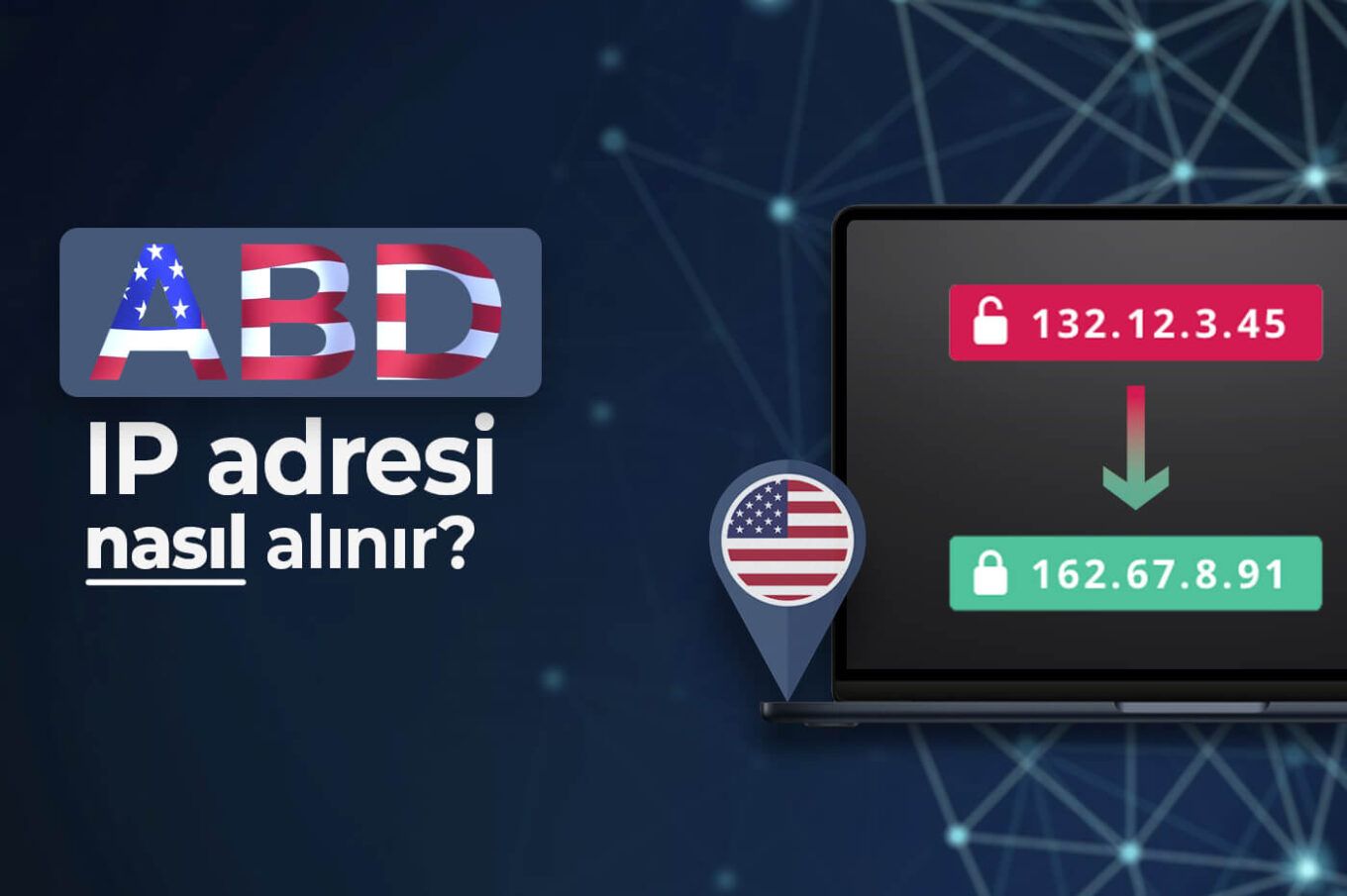 Abd Ip Adresi Nasıl Alınır