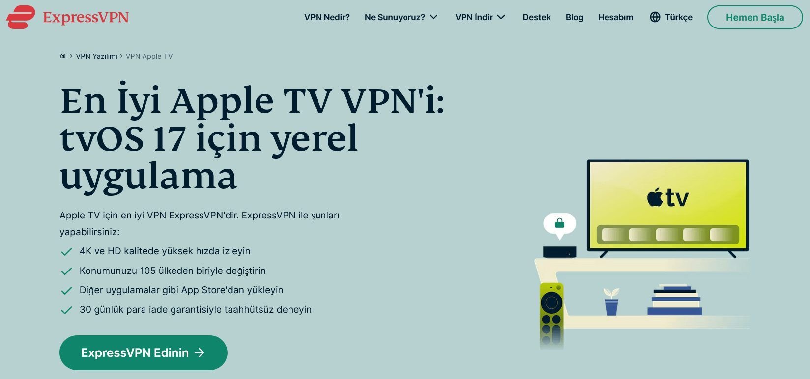 Expressvpn Apple Tv Için En Iyi Vpn