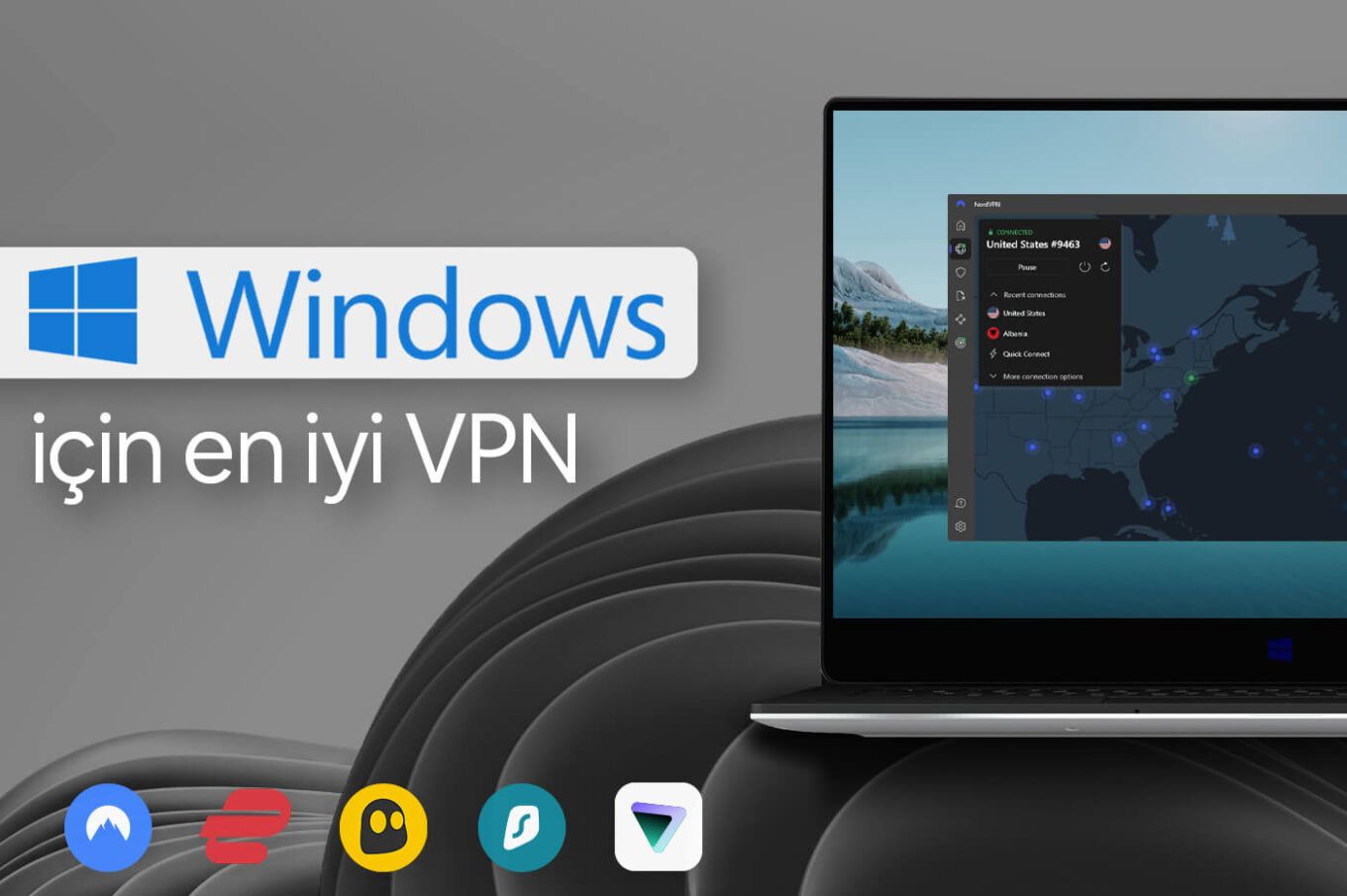Windows Için en iyi VPN